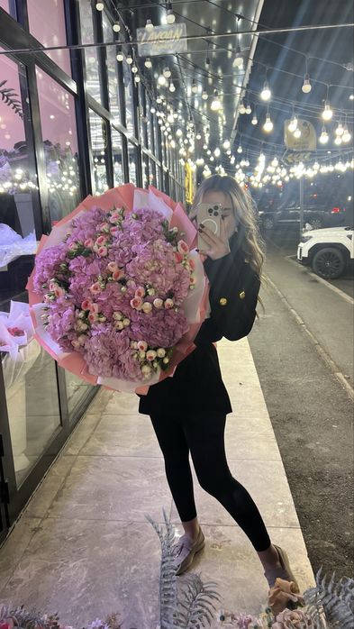 Цветы гартензия)