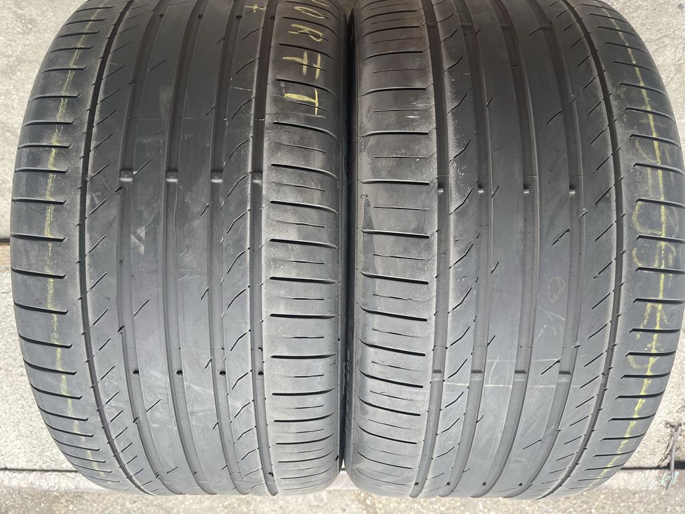 4 anvelope de vara Continental RFT 315/35/20 spate cu 275/40/20