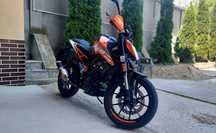 KTM DUKE 125 ABS 2020 LED se conduce cu A1 stare impecabilă Proprietar