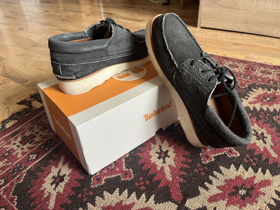 Timberland 3-eye lug Vibram