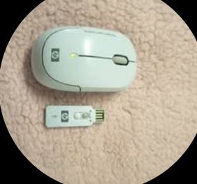 Mouse wireless Hp