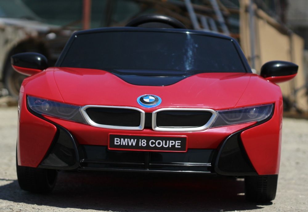 Masinuta electrică pentru copii BMW I8 Coupe 12V 2x20W #RED