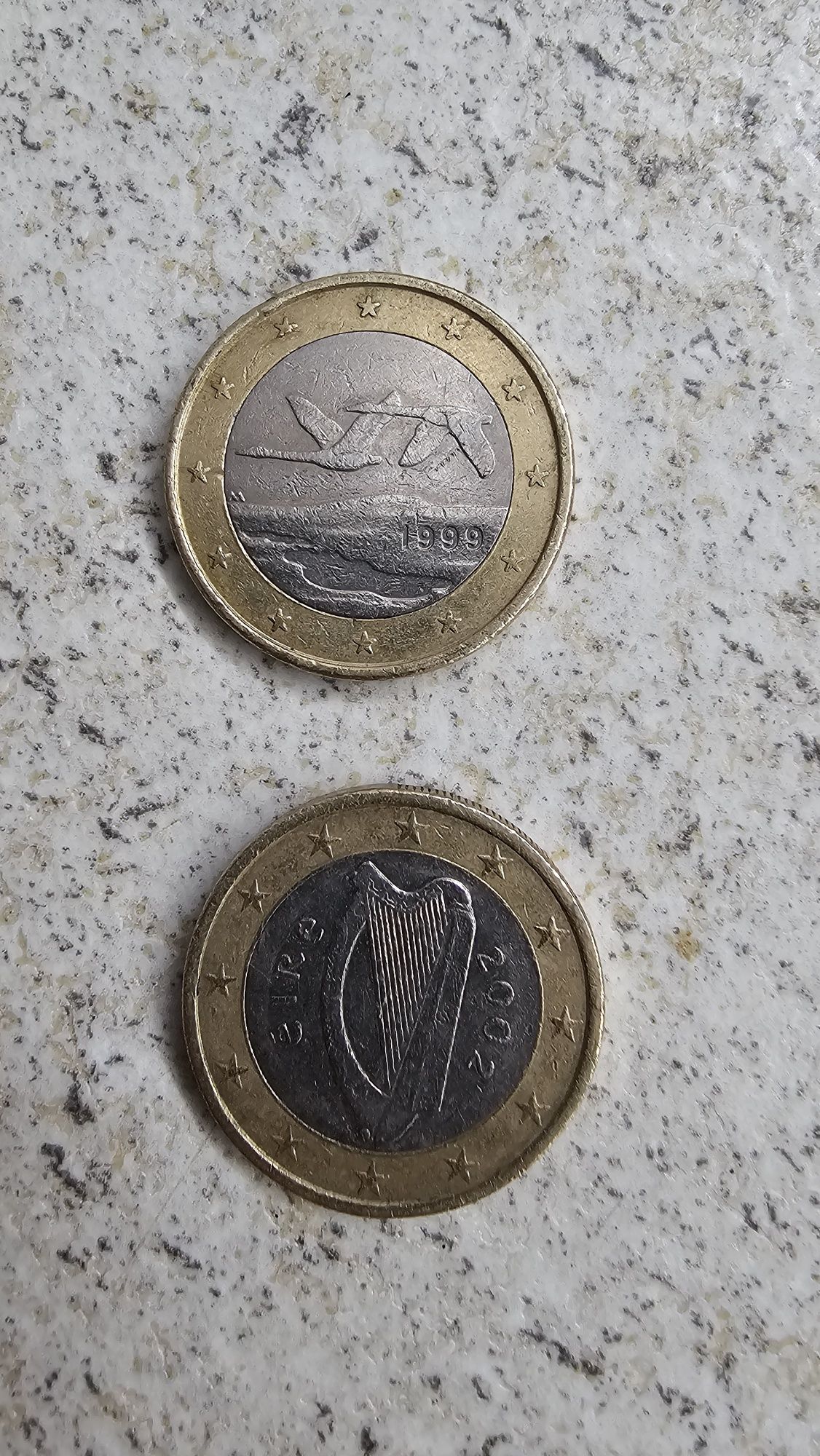 Monede 1 euro și 2 euro