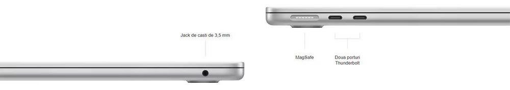 Laptop MacBook Air M2,  13.6”, Space Gray, MacOS