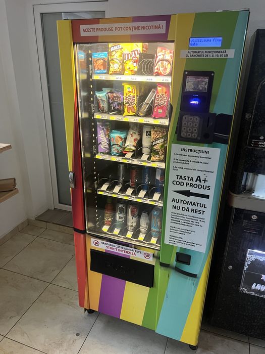 Tonomat snack si bauturi