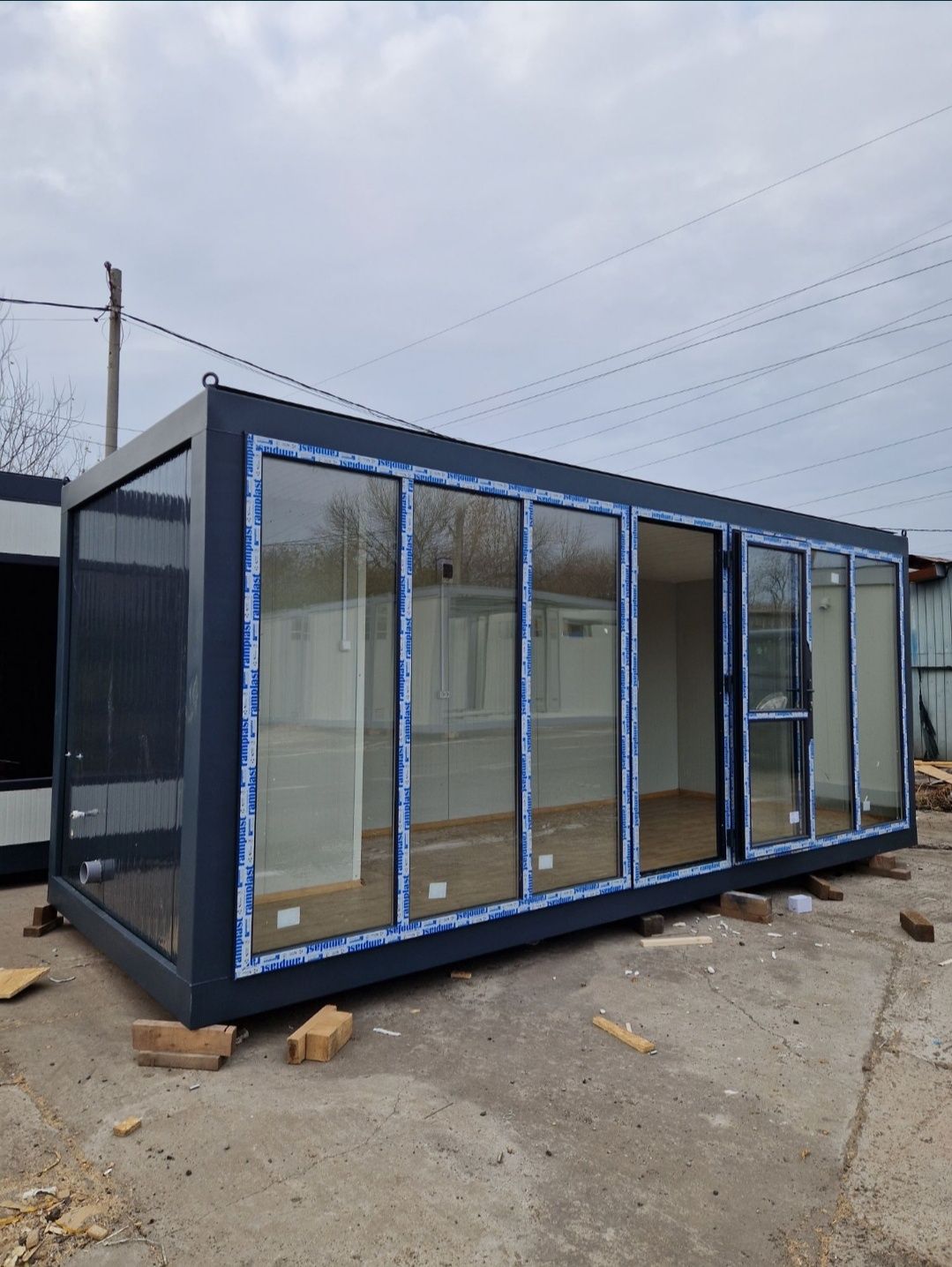 Containere birou container vitrina fast food vestiar depozitare paza