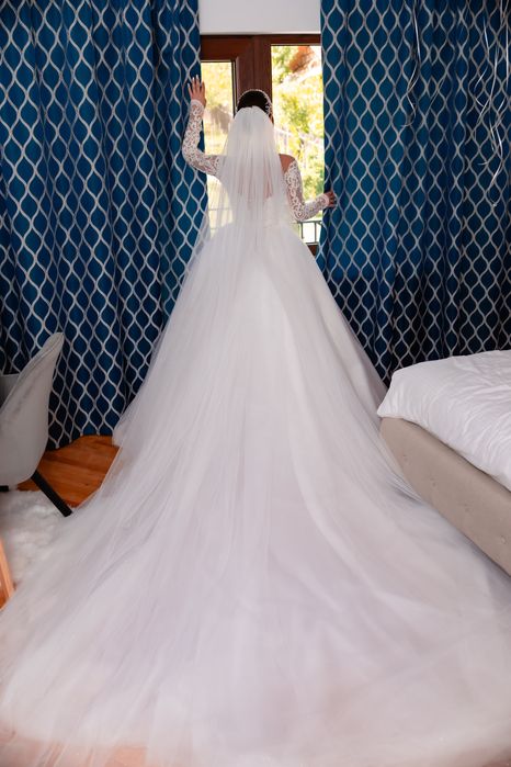 Rochie de mireasa tip printesa
