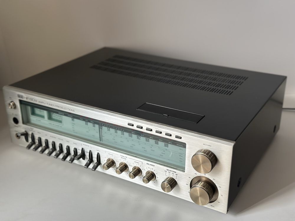 Amplificator Tuner ITT HiFi 8033 Model Vintage Sunet Desebit
