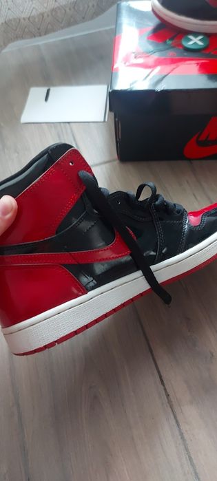 Jordan 1 patent bred full box