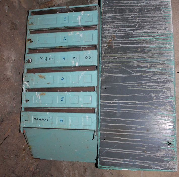 Ящики почтовые железные