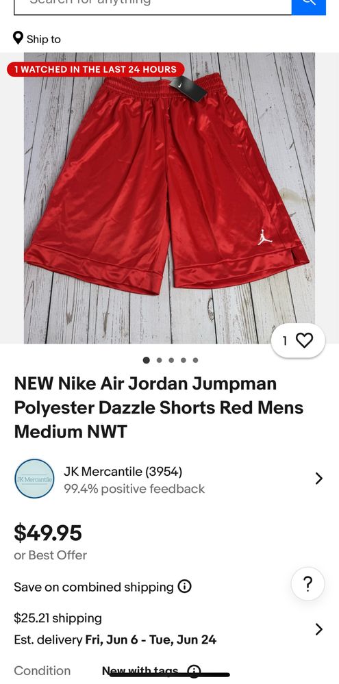 Мъжко! Чисто нови оригинални шорти Nike Air Jordan Jumpman Dazzle