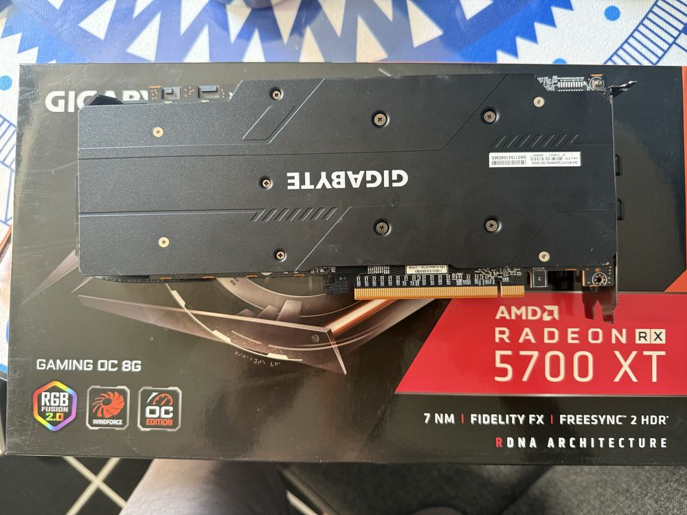 Placa video Gigabyte Radeon™ RX 5700 XT GAMING OC 8G (rev. 2.0)