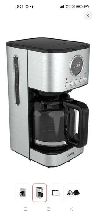 Продам кофеварку. Новая. Не использовала ни разу...