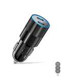 Incarcator Dual Type C Fast Charge Auto Pentru Telefon