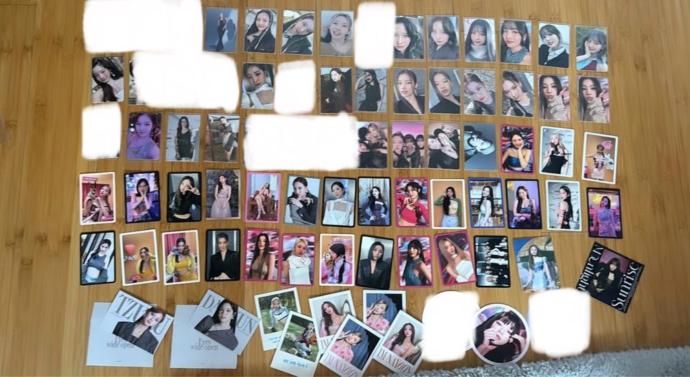 Photocard Twice , Nmixx, Wonyoung, Itzy, Chaewon