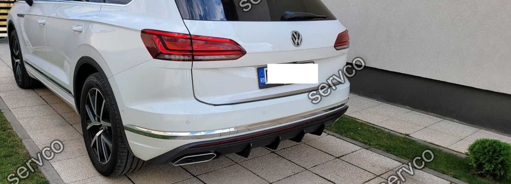 Prelungire difuzor Volkswagen Touareg R-Line 2018- v1 - Maxton Design