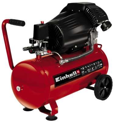 Компресор Einhell TC-AC 420/50/10 V /+подарък пистолет за гуми/