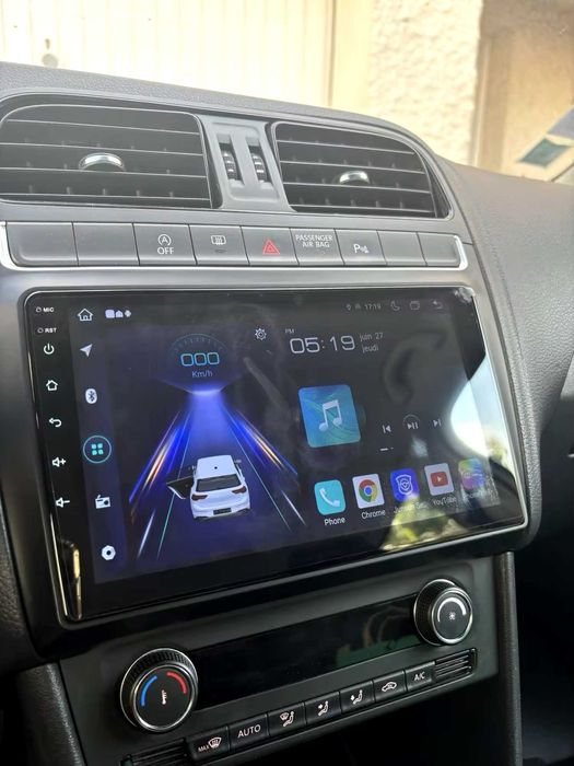 Navigatie android dedicata VW Polo 5N CarPlay AndroidAuto DSP SIM