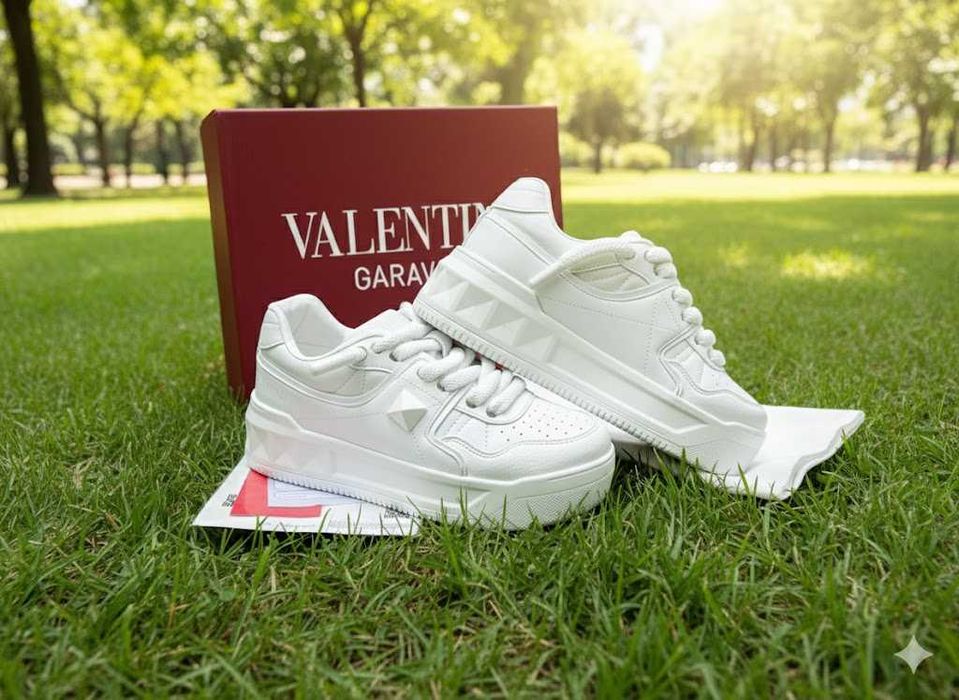 Adidasi Valentino Garavani Alb - Adidasi Casual Premium