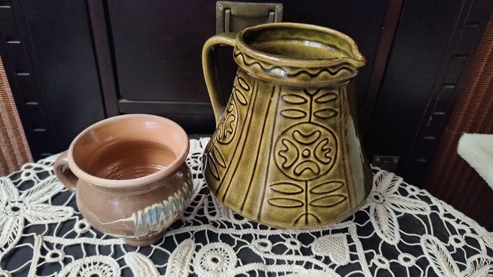 carafă ceramica+ ceașcă