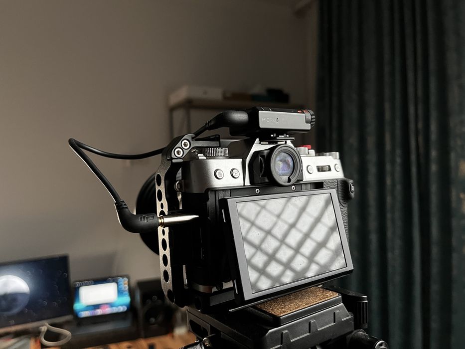 Fujifilm xt30 II. С объективом 15-45.