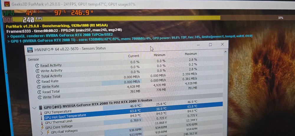 Placa video RTX 2080TI MSI