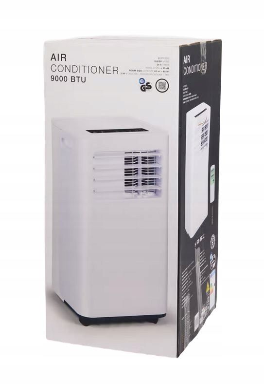 Нов Мобилен климатик с фреон 9000BTU 60куб.м.