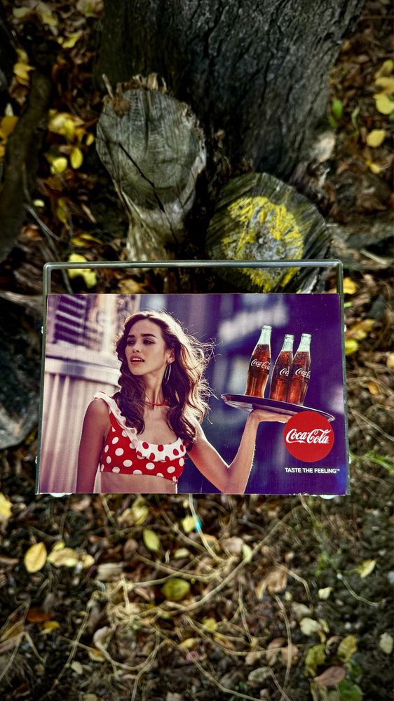 Cutie lemn coca cola suport sticle coca cola de colectie