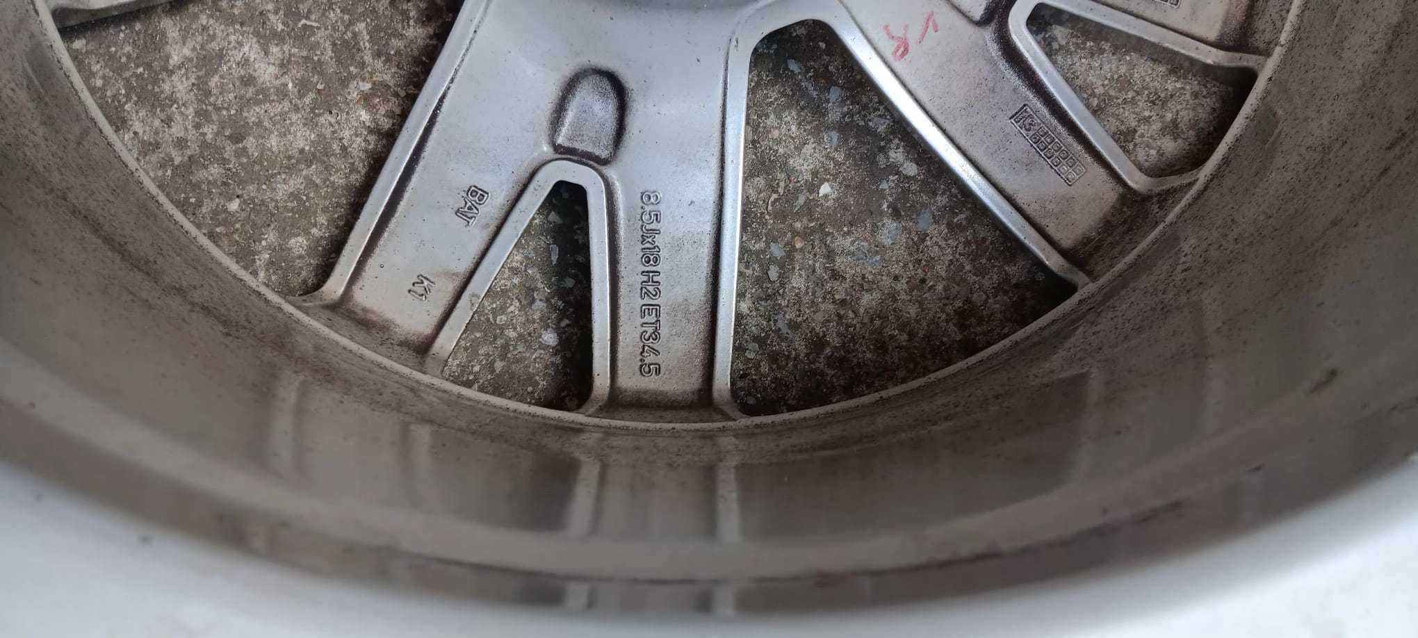 Джанти за Mercedes с гуми