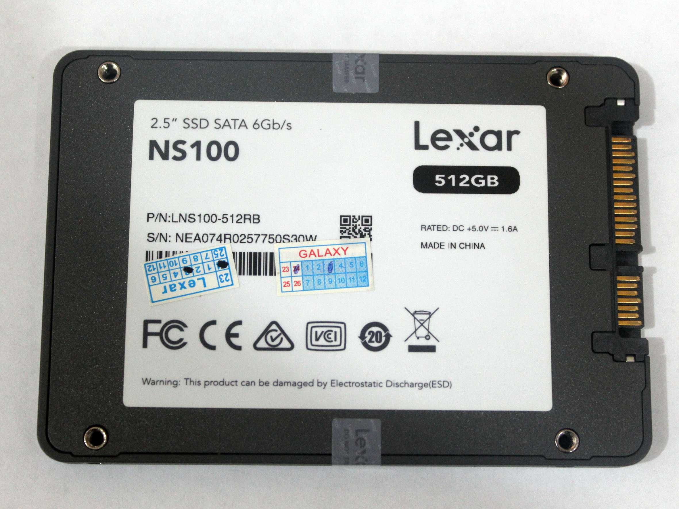 Lexar  512 gb SSD lar sotiladi , Orginal  garantiya 12 ta bor