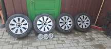Vând jante audi cu cauciucuri m+s 205/55 r16