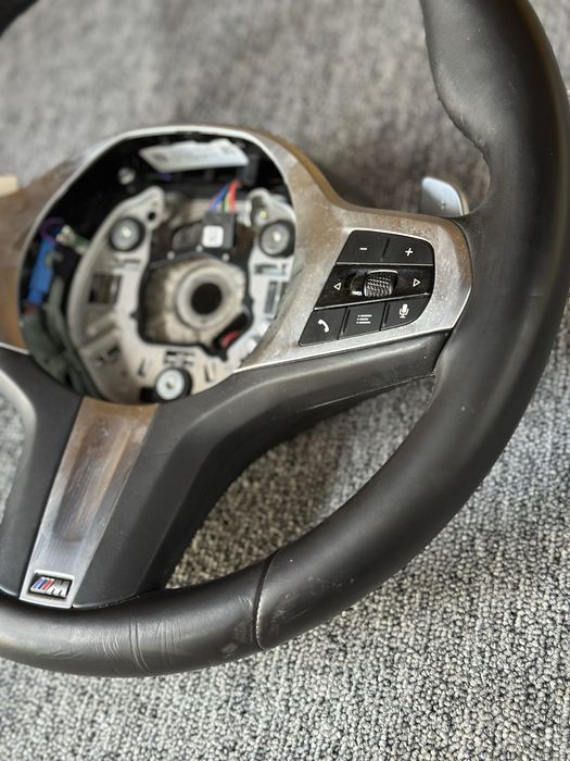 Volan M-pachet Bmw seria 3 G30 1 F40  4 G26 Padele vibratii