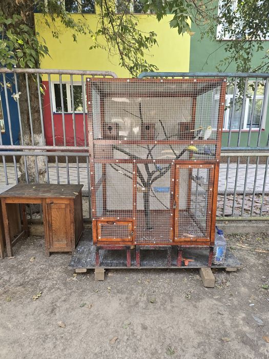 Продажи клетка с попугаями