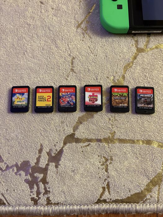 Nintendo switch с 6 игри