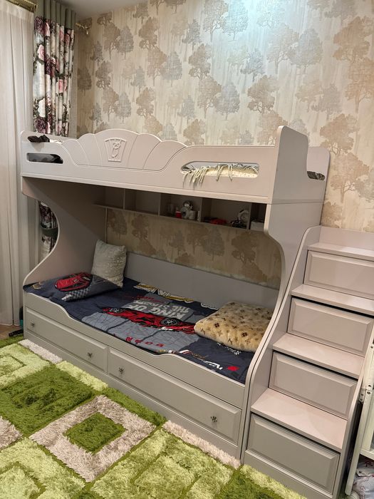 2 qavatli bolalar mebeli