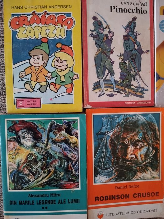 Lot cărți (Minionii,Robinson Crusoe etc)