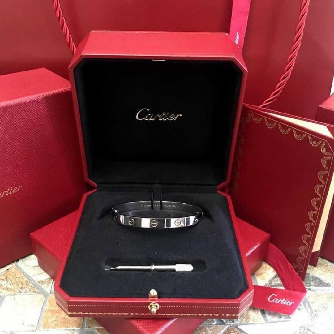 Brățară Cartier LOVE 19 White Gold 22K