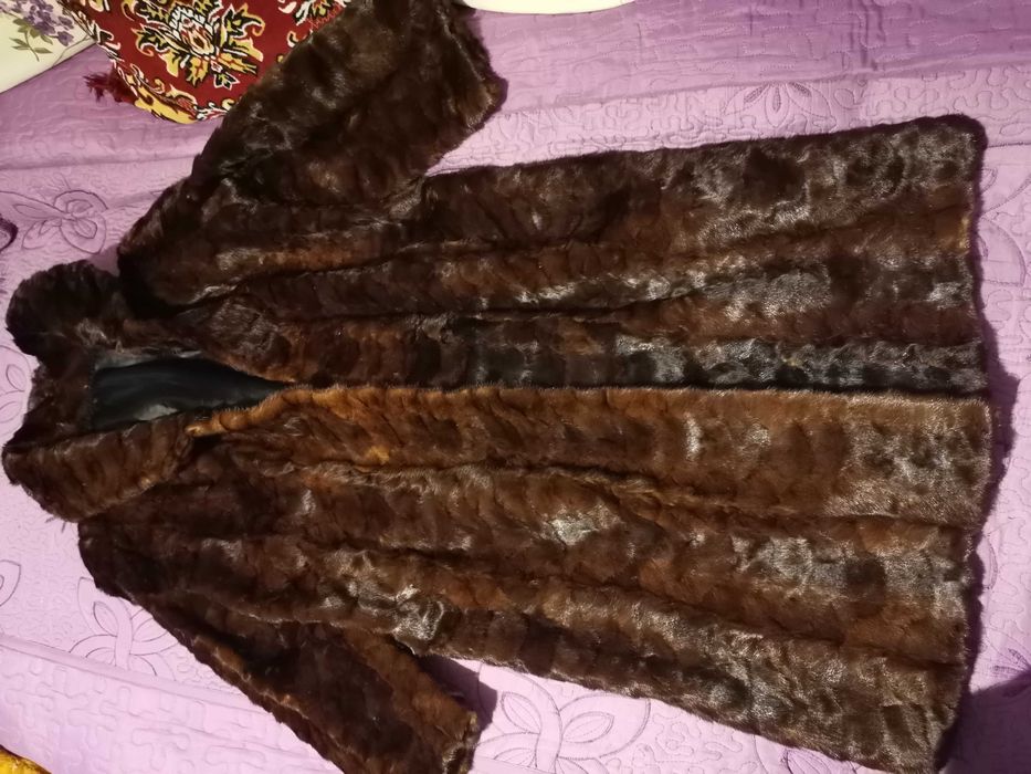 Haină blană naturală nurcă