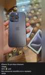 iPhone 15 pro blue titanium