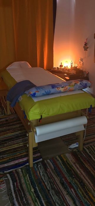 Masa de masaj lemn masiv BRASOV