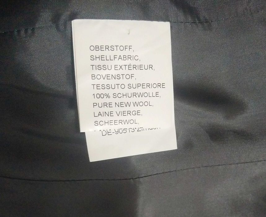 Sacou nemțesc 100% lână, marime S(36)