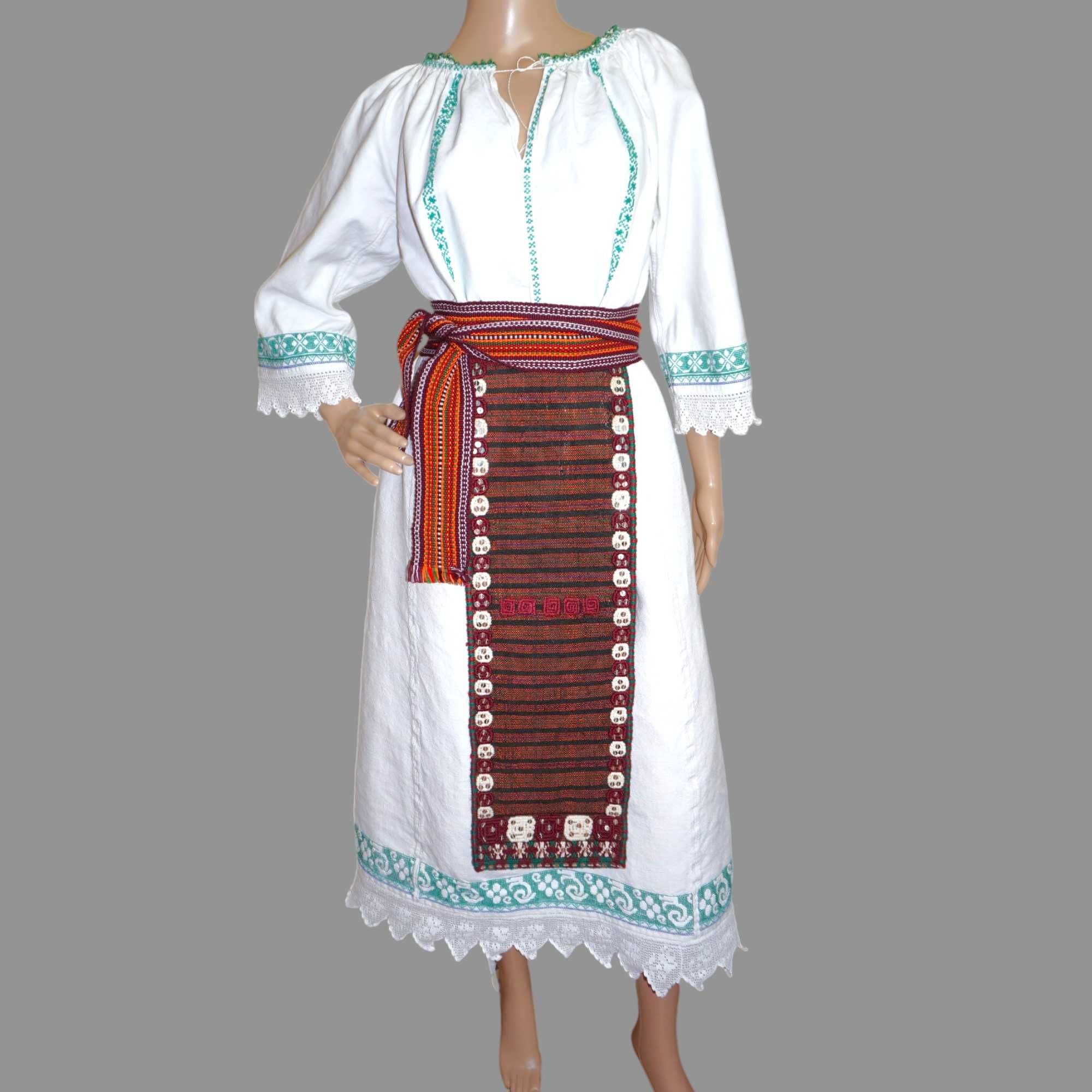 Costum popular vechi din zona Banat, Carbunari M-L