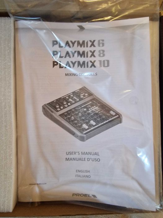 Proel PLAYMIX 6Compact mixer
