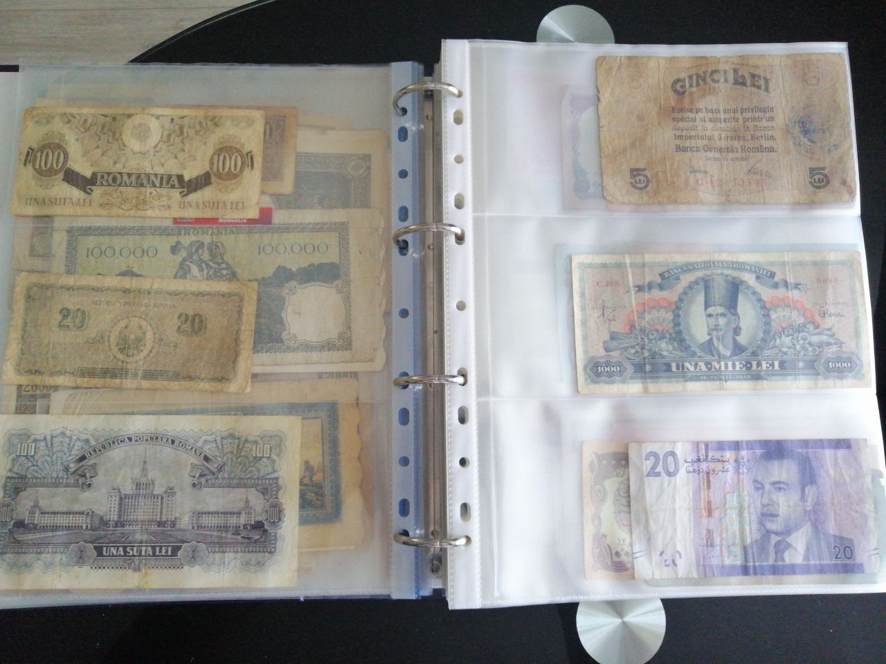 Colecție bancnote și monede