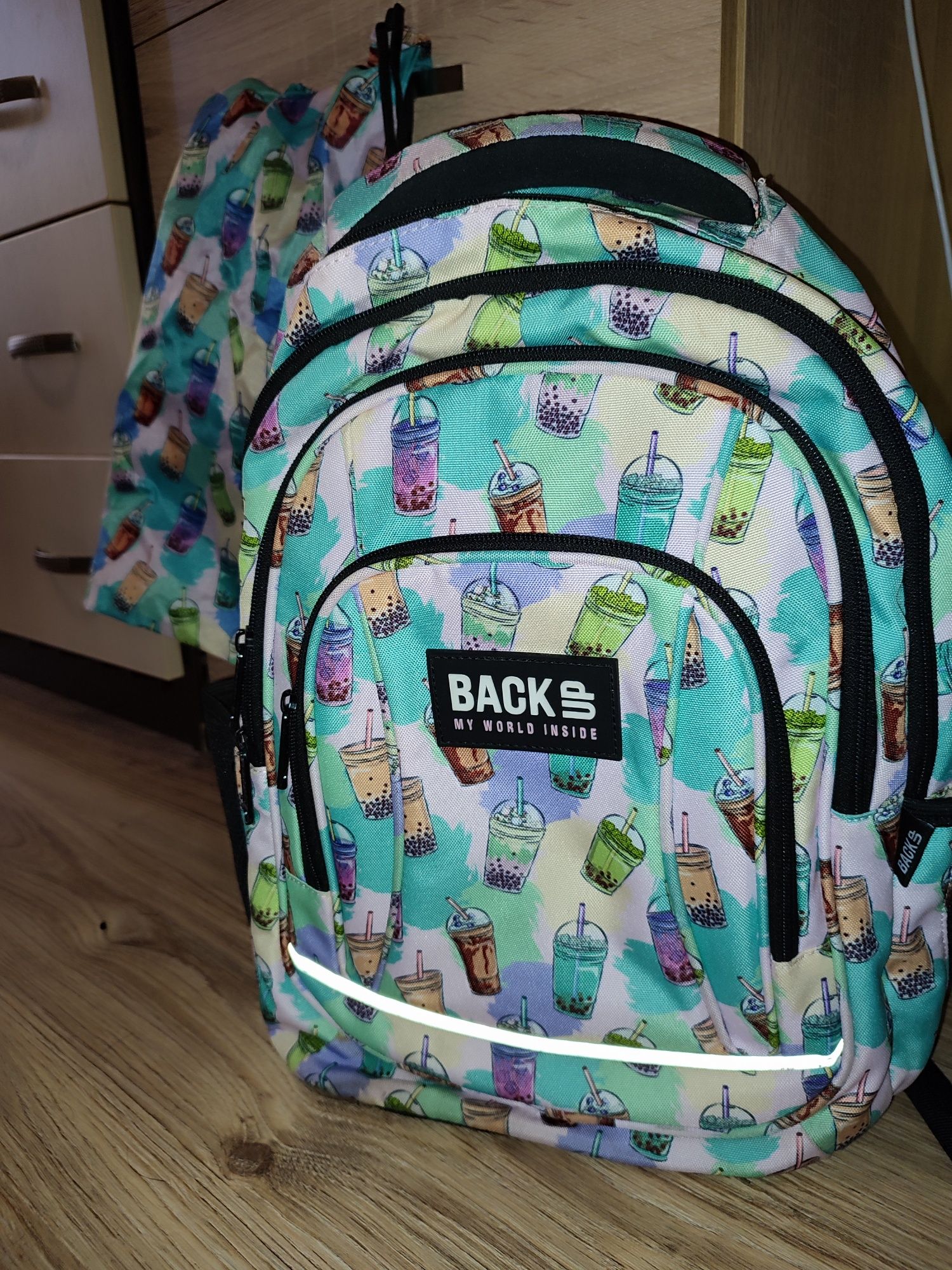 Ученическа раница Back up bubal tea