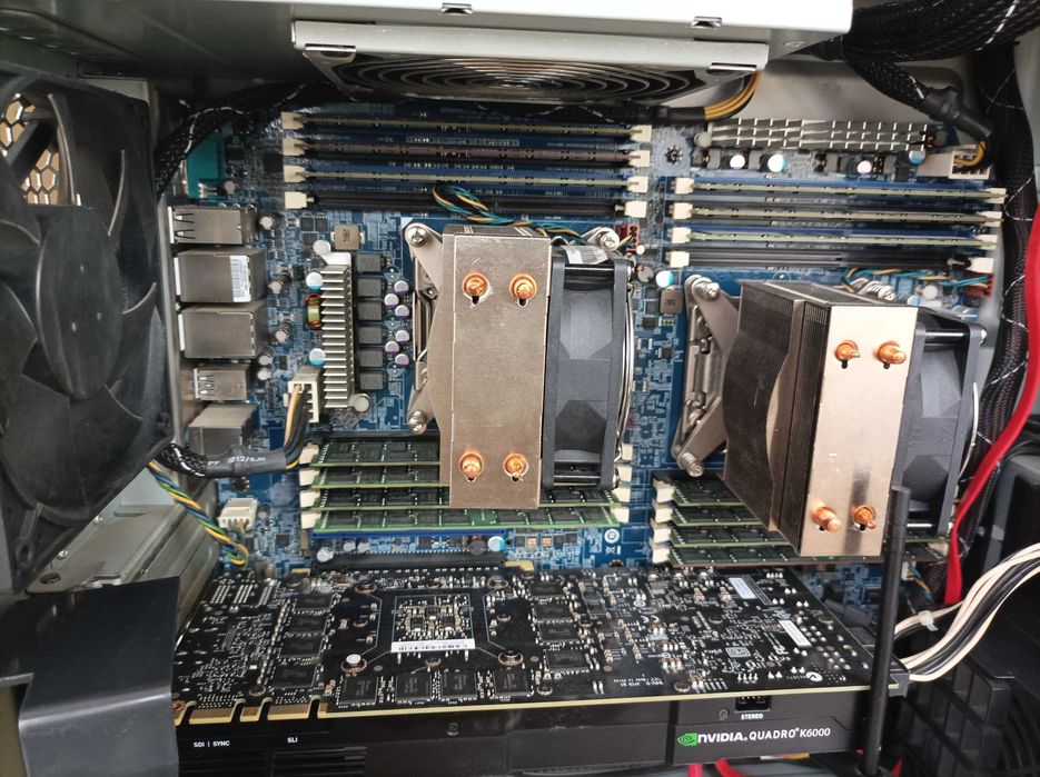 Работна станция LENOVO D30; 112GB RAM; K6000 12GB; 2x Xeon E5-2697 v2