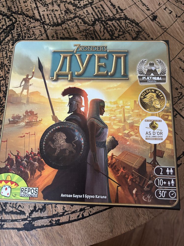 Настолна игра 7 wonders duel