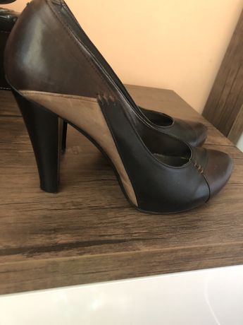 Дамски обувки от естествена кожа 39 номер