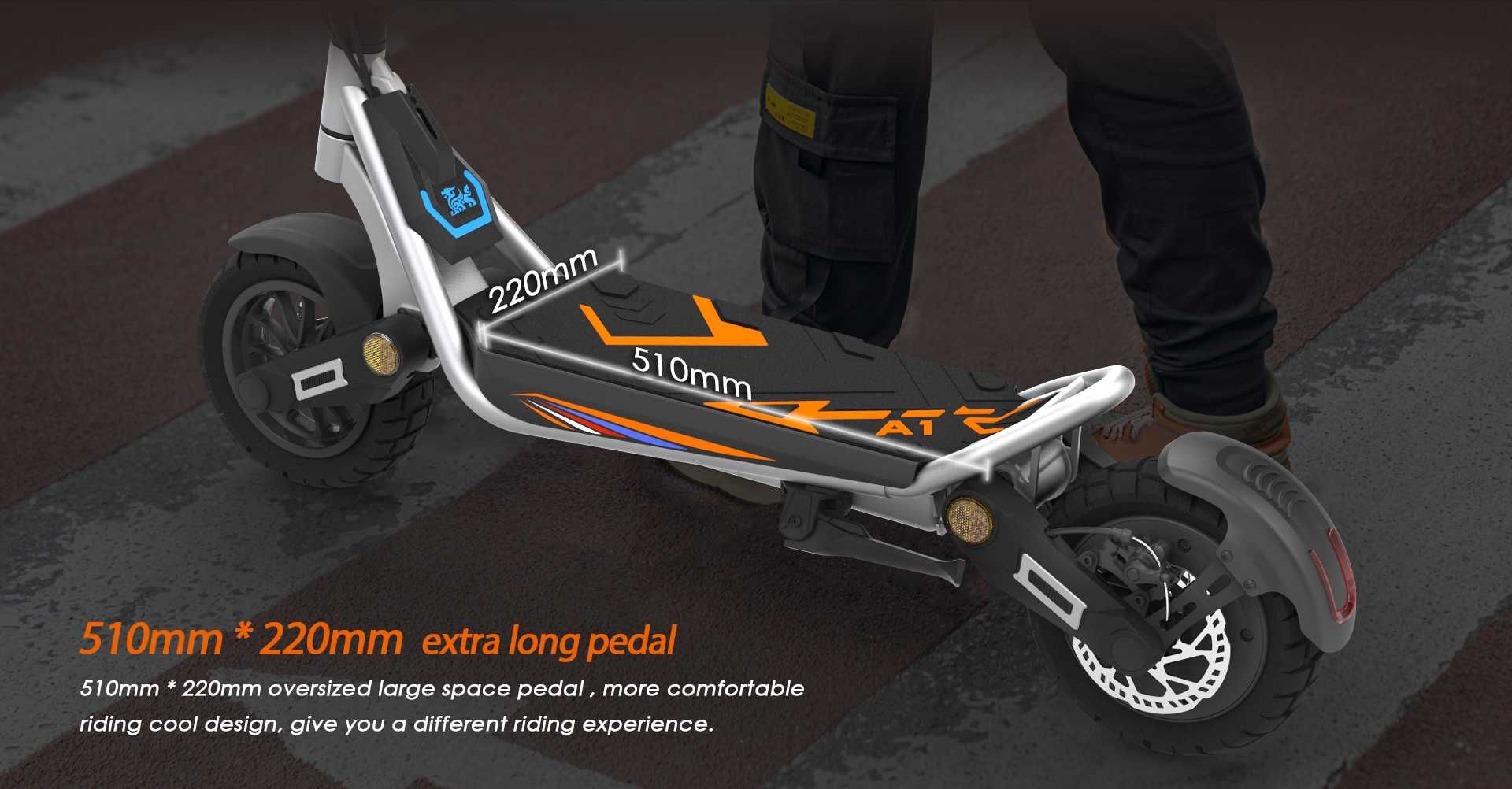 ТОП ЦЕНА! KuKirin A1 800w NEW Електрическа тротинетка 45km/h 50km