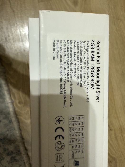 Redmi pad 4/128gb